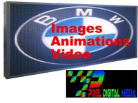 led signs logo images video and Text